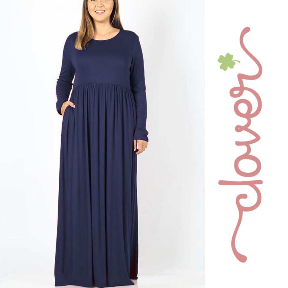 Long Sleeve Maxi Dress